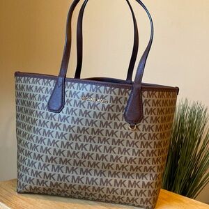 Michael Kors MK Monogram Tote Bag